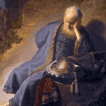 Enoch as a weeping prophet, symbolizing divine compassion and sorrow in Moses 7 and the Book of Moses