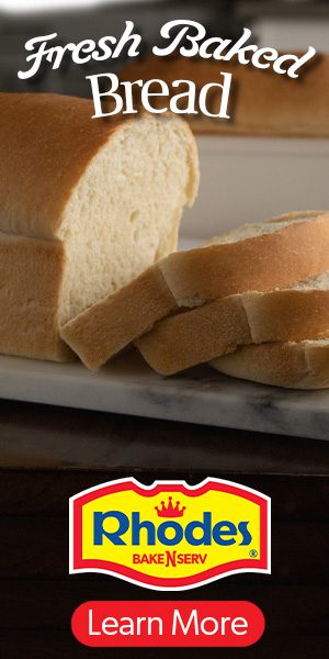 Fresh Baked Bread - Rhodes - LEARN MORE