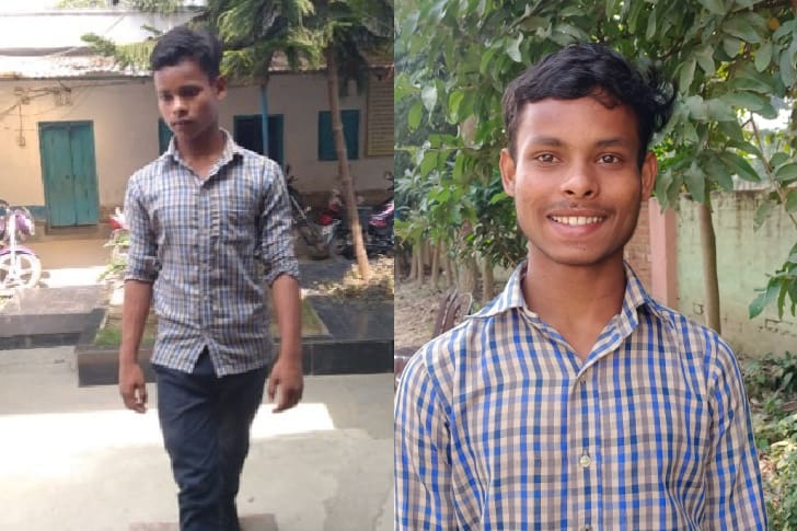 A teenage boy from Bihar demonstrating growth and confidence after receiving education and care through Rising Star Outreach sponsorship.