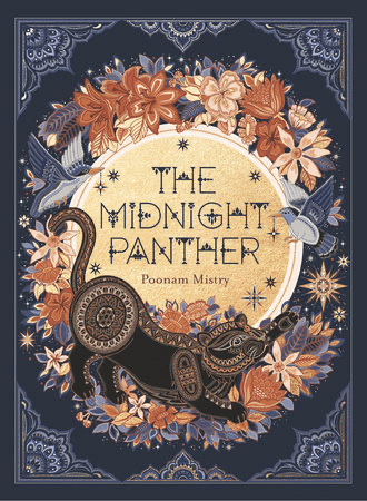 Cover of The Midnight Panther, an inspiring South Asian fable with intricate illustrations.