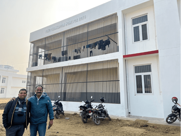 The Suku Thankappan Home for Boys, part of the Rising Star Outreach Bihar campus, named in honor of its compassionate project director.