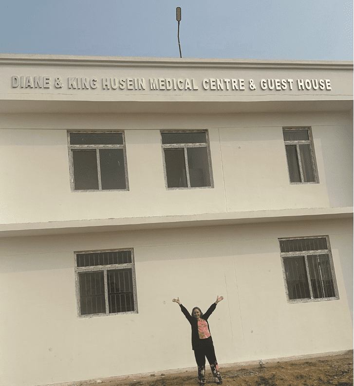 The Diane & King Husein Medical Centre, a vital part of the Bihar campus, offers healthcare services to children and nearby communities.