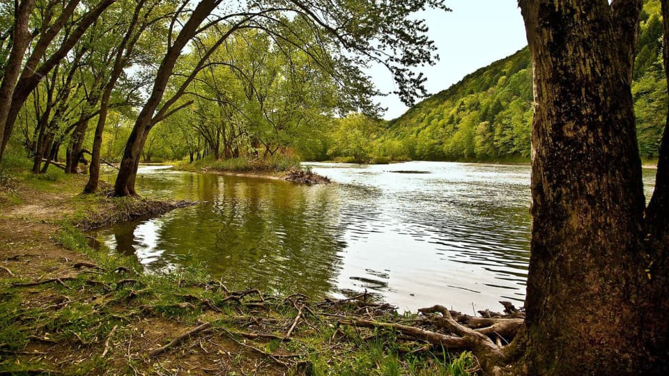 Susquehanna River in Harmony, Pennsylvania, where the Aaronic Priesthood was restored
