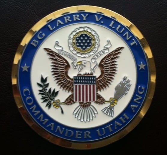 A commemorative coin displaying the Great Seal of the United States, symbolizing strength, unity, and the divine values championed by true patriots.