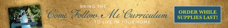 Bring the 2026 Come Follow Me Curriculum to Your Home - BUY YOUR CALENDAR NOW