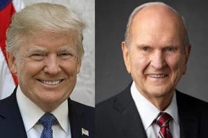 Donald Trump and President Russell M. Nelson remembered together as Trump honors Nelson’s prophetic ministry, leadership, and legacy at age 101.