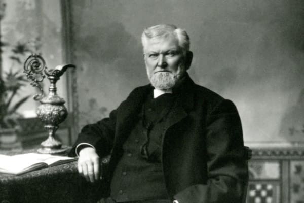 Wilford Woodruff portrait, teaching on angel Moroni, Prophet Joseph Smith, tithing, and redeeming the dead.