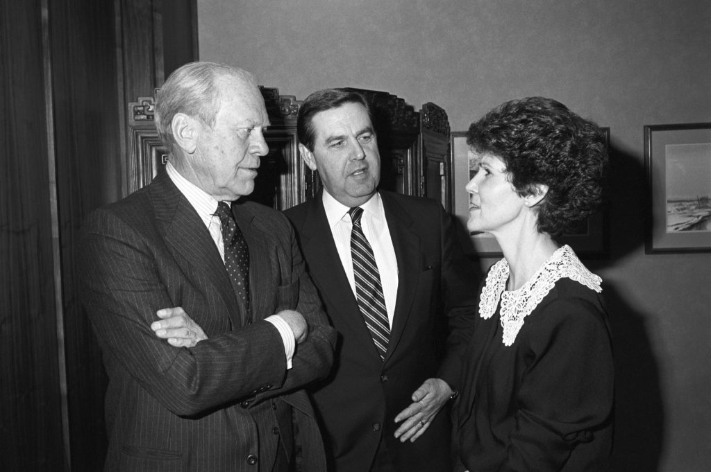President Jeffrey R. Holland in conversation with Church leaders during his years of service in The Church of Jesus Christ of Latter-day Saints.