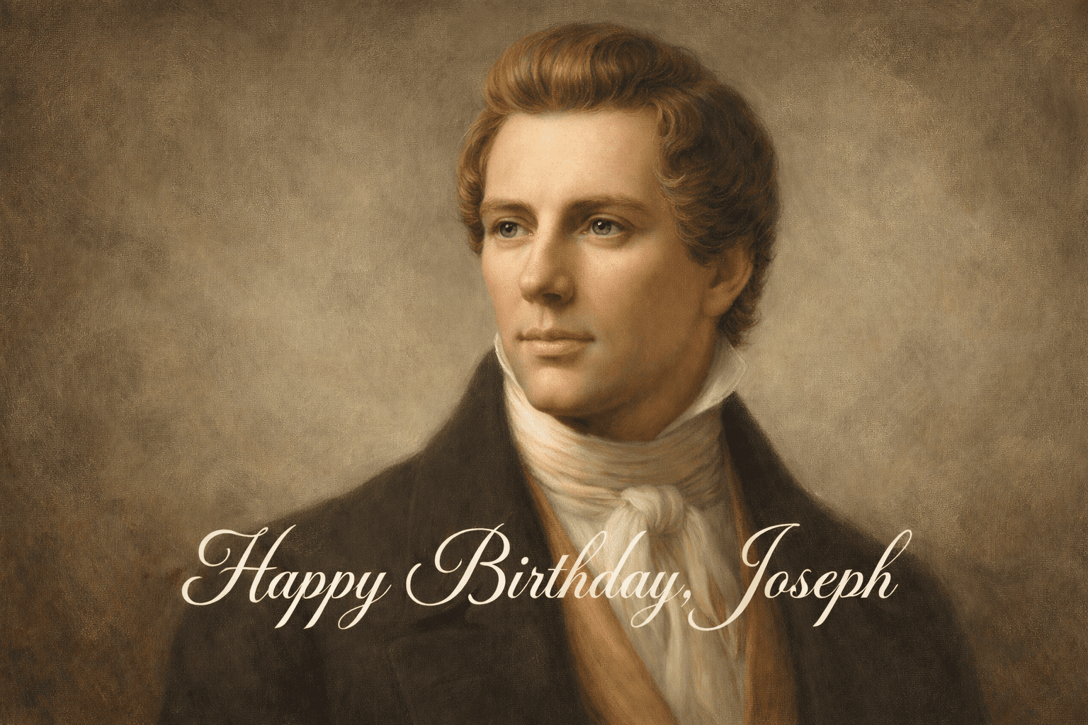 Joseph Smith birthday portrait honoring the Prophet through historical testimonies and eyewitness accounts of his character and faith