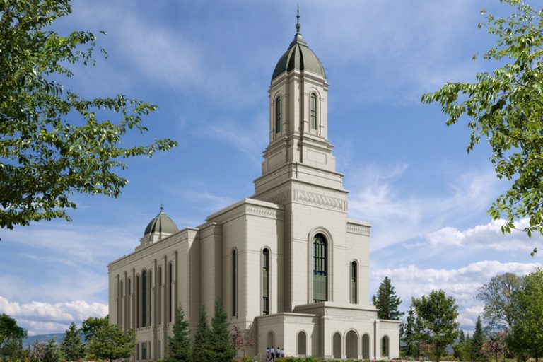 Heber Valley Utah Temple construction site during legal dispute heard by the Utah Supreme Court over the construction injunction and appeal.