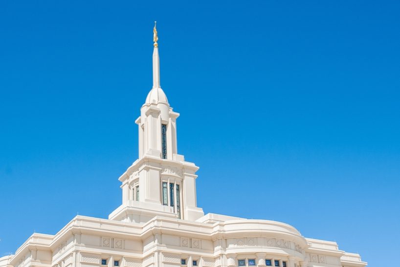 LDS temple spire symbolizing LDS temple growth and the increasing number of temples of The Church of Jesus Christ of Latter-day Saints worldwide