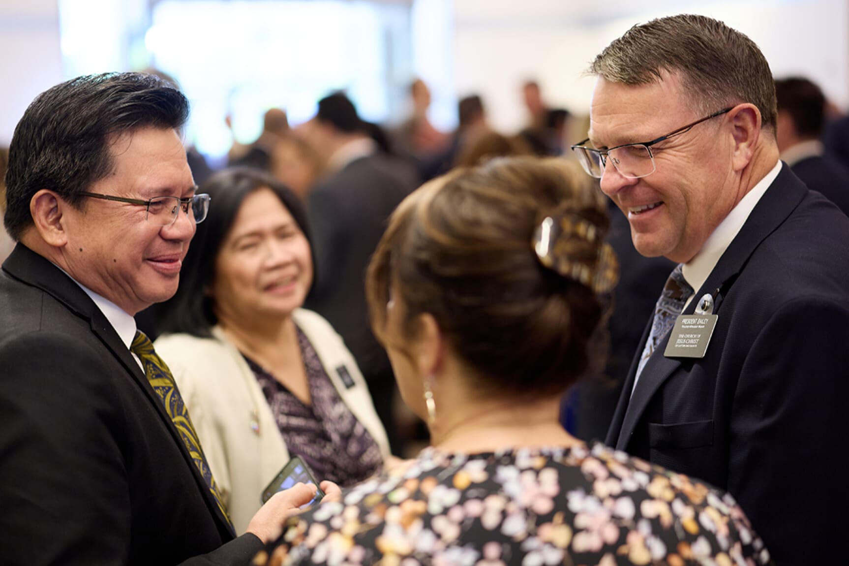 Church leaders meet with newly called mission presidents as worldwide Mission Leadership assignments are announced by The Church of Jesus Christ of Latter-day Saints.