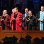 Elder Clark G. Gilbert at BYU ceremony highlighting academic freedom, Church doctrine, and the university’s religious mission.