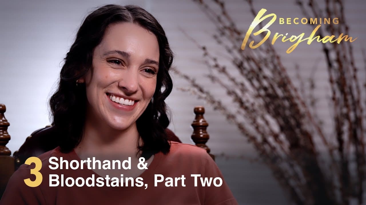 LaJean Carruth discusses Brigham Young using newly translated shorthand records in Becoming Brigham Shorthand and Bloodstains Part Two