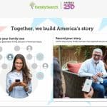 FamilySearch America250 initiative inviting families to explore genealogy, record family stories, and discover their place in American history.