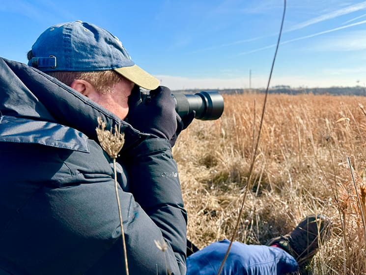 A photographer captures frost-covered grasses and terrain to visually convey the hardships of Joseph Smith’s era.