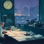 journalist editing news coverage illustrating media bias and media literacy challenges