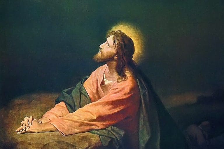 Jesus Christ praying in the meridian of time Book of Moses Book of Mormon fulness of time