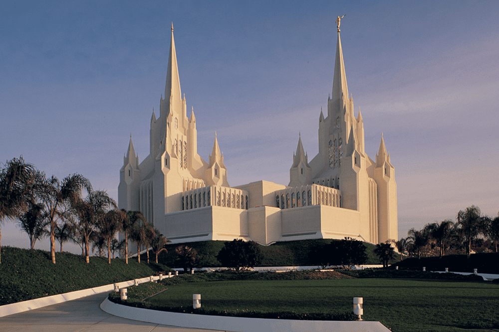 San Diego California Temple preparing for temple open house and dedication for Latter-day Saints visitors