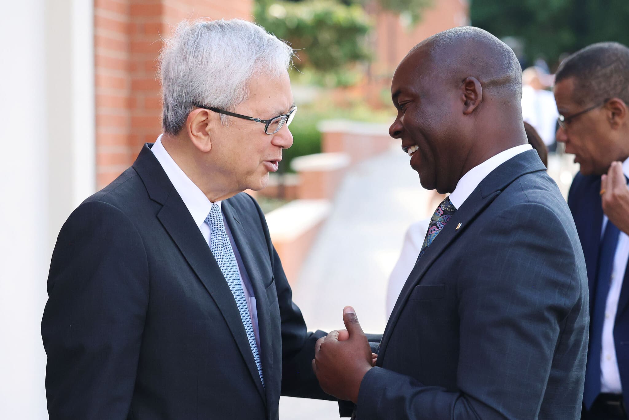 Elder Gerrit W. Gong at Harare Zimbabwe Temple dedication for The Church of Jesus Christ of Latter-day Saints.