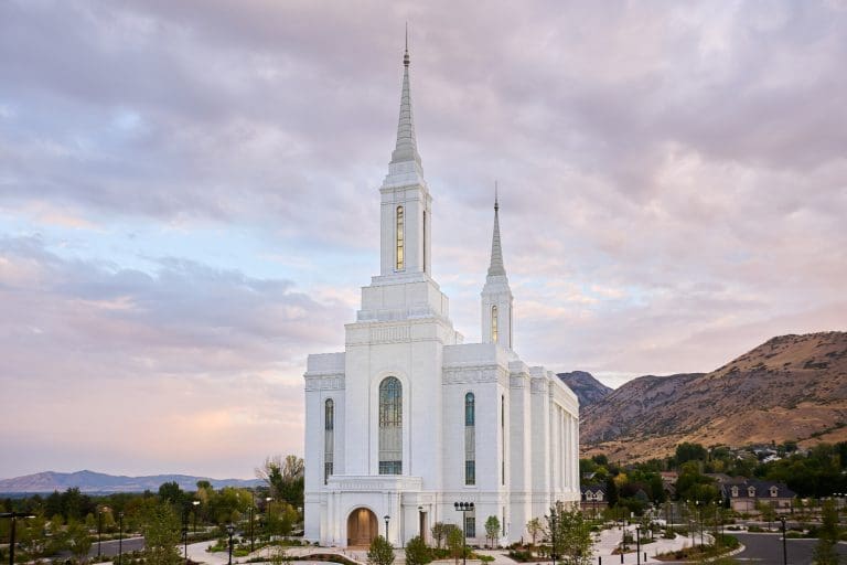 Lindon Utah Temple open house 2026 exterior of the Church of Jesus Christ of Latter-day Saints temple in Lindon Utah