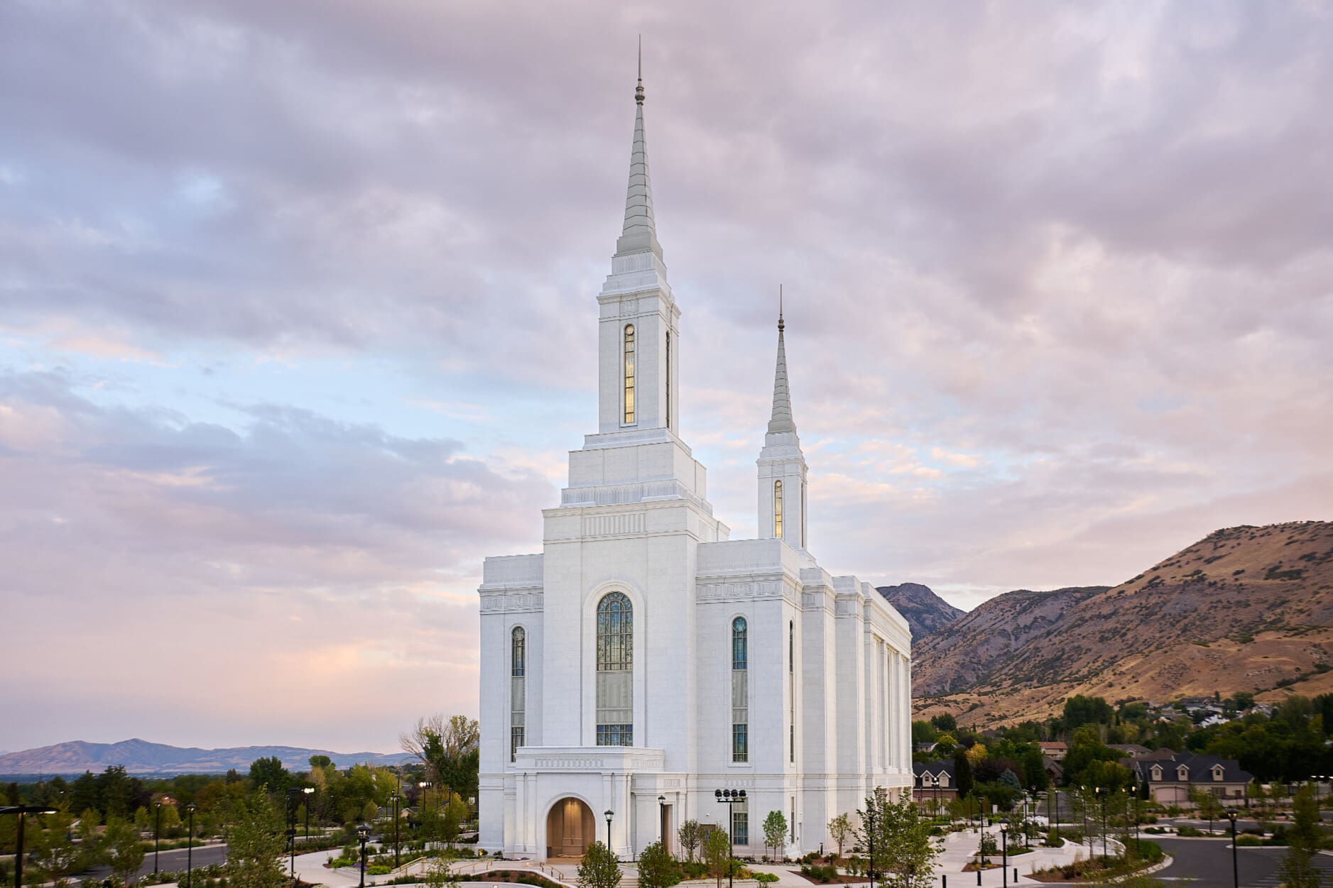 Lindon Utah Temple open house 2026 exterior of the Church of Jesus Christ of Latter-day Saints temple in Lindon Utah