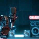 Podcast microphone representing Matt Fradd Pints with Aquinas discussion about Mormonism and Latter-day Saints