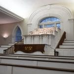 Kirtland Temple interior pulpits priesthood keys sealing keys temple work for the dead Joseph Smith eternal families