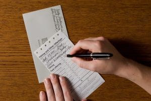 tithing donation slip fast offerings paying tithing blessings Law of Tithing testimony