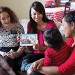 Latter-day Saint missionaries teaching family Church growth World Report converts joining Church