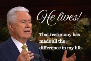 “He lives!”—a powerful General Conference testimony. Share these inspiring conference messages on Facebook and Instagram and help Meridian Magazine spread the message.
