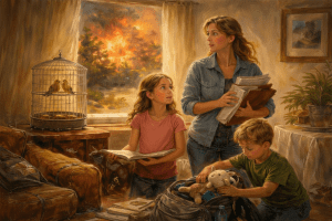family wildfire evacuation emergency preparedness 72-hour kits birds evacuation planning home fire