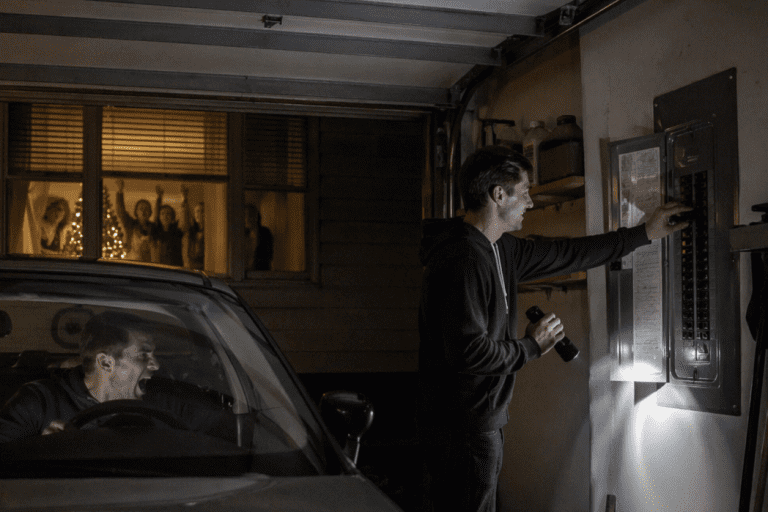 Y2K prank turning off power garage fear of technology year 2000 scare family story