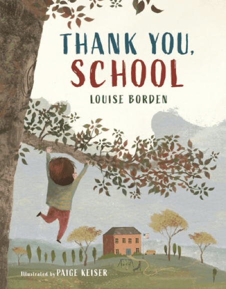 Cover of Thank You, School, a thoughtful children’s poetry book expressing gratitude through gentle Poetry and lyrical storytelling about school life.