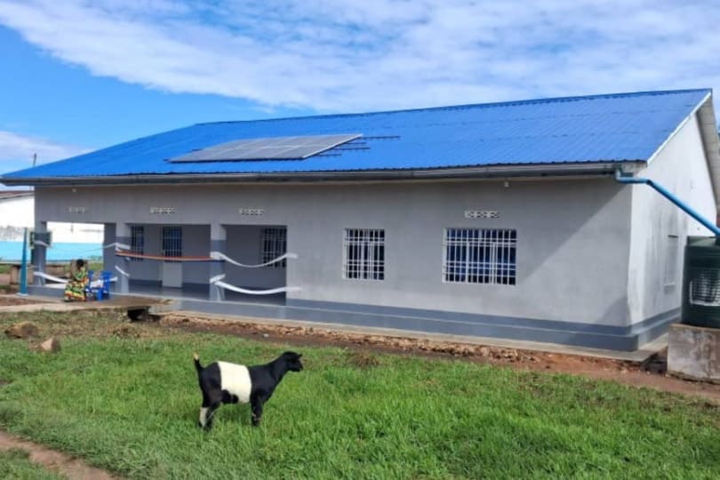 The newly completed maternity building at Tshiamala General Reference Hospital in the DR Congo was funded by The Church of Jesus Christ of Latter-day Saints.