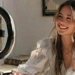 Social media Influencer creating content, illustrating Latter-day Saint influencers, influencer marketing, and Church social media.