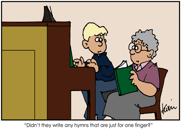 one finger hymn
