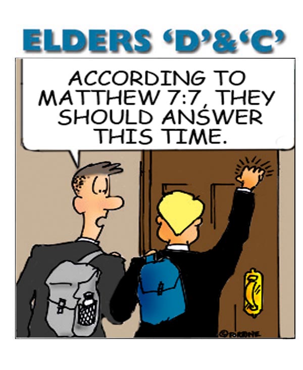Knock an it shall be opened