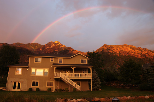 alpinefire doublerainbow