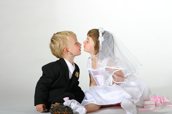 kindergarten wedding