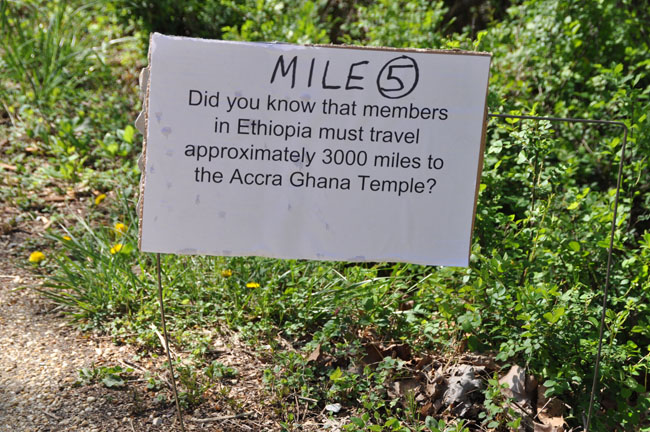 mile marker