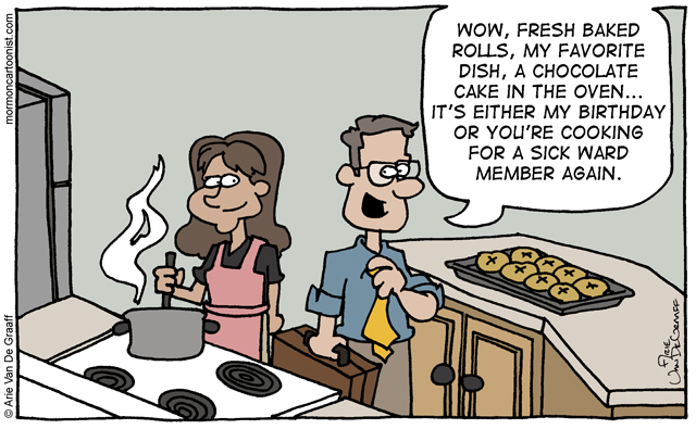 Dinner for the Ward