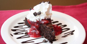 cherry brownie