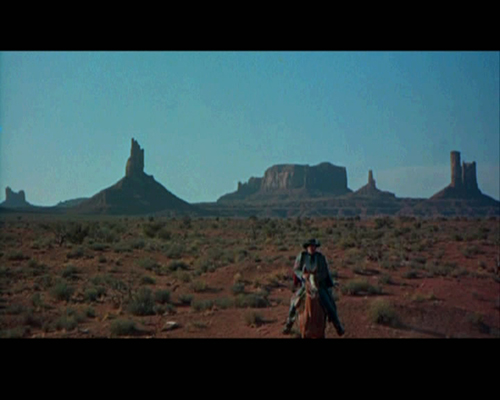 3a - cowboy in monument valley